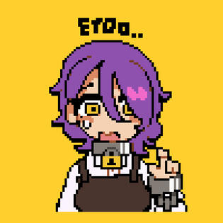 cori confused, chibi style study